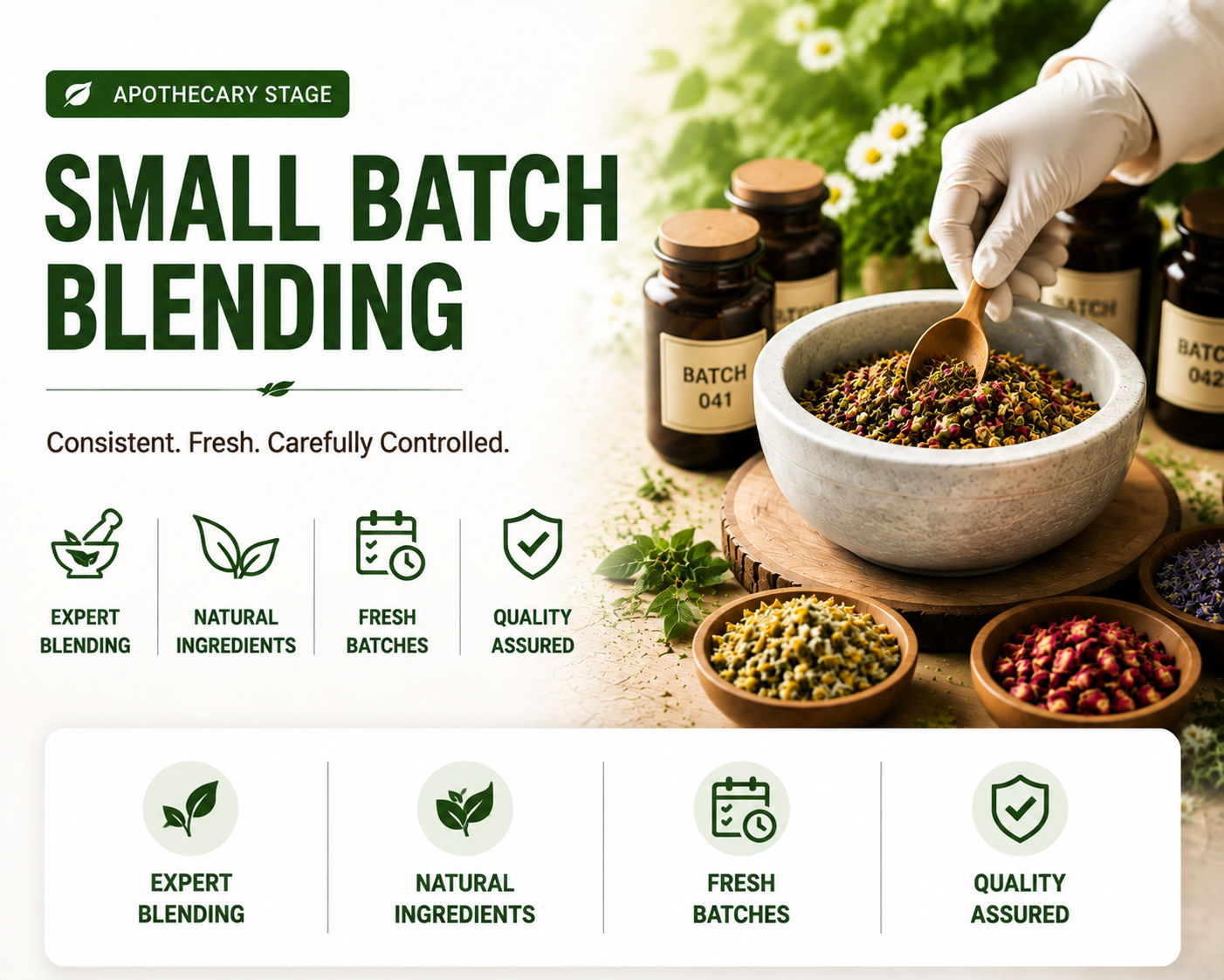 Small Batch Blending