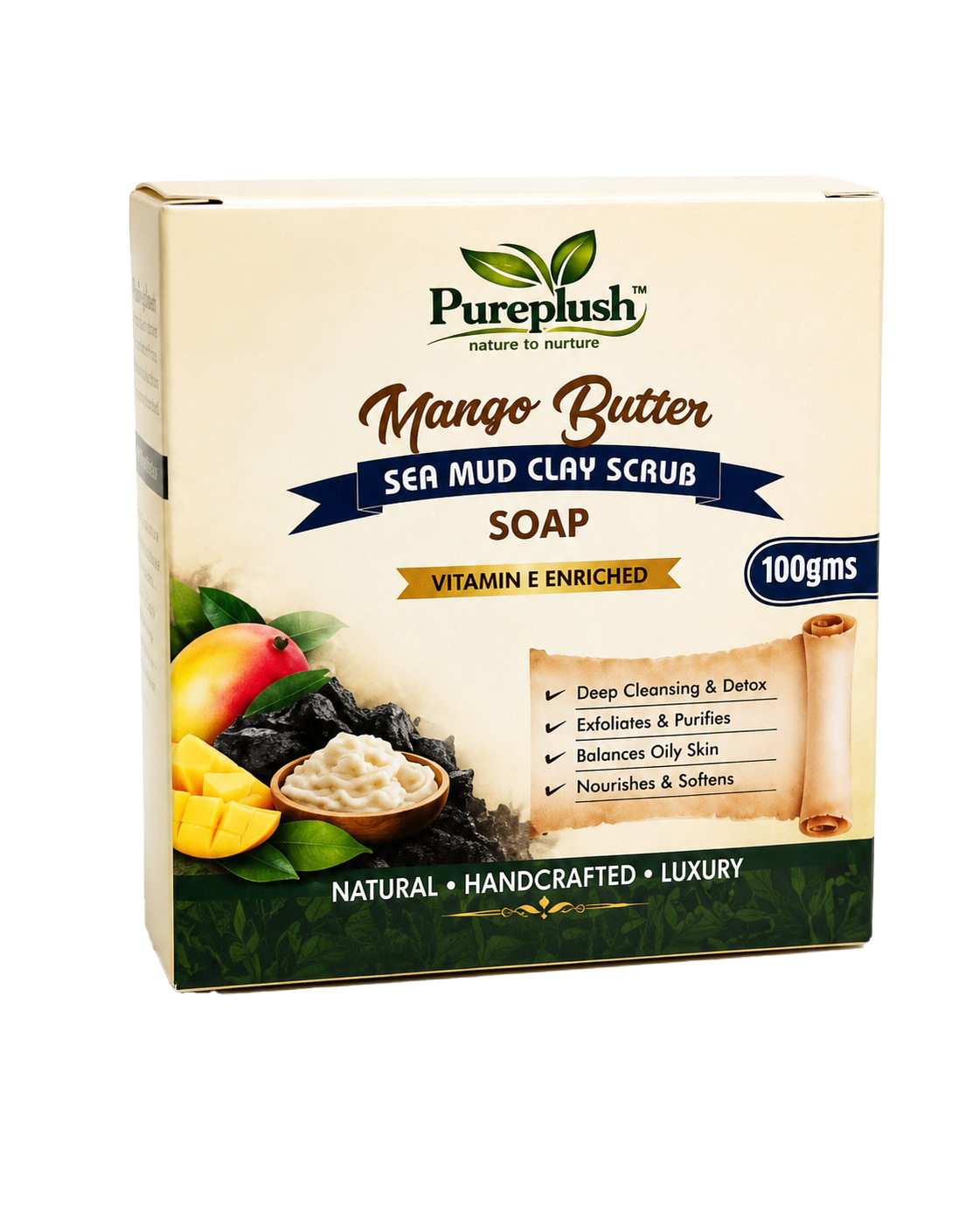 mangobutter Mud Sea Clay Soap