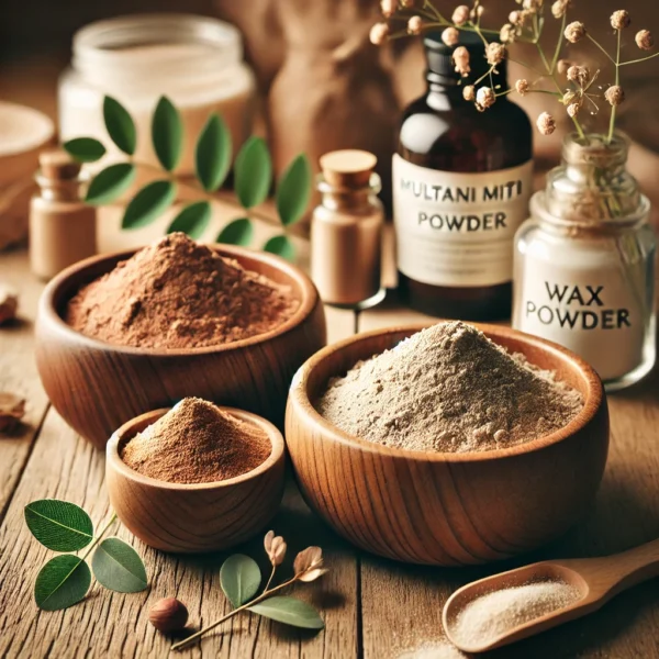 Multani mitti Sandalwood wax powder