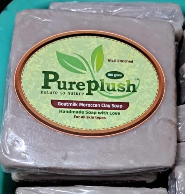 Goatmilk kaolin clay soap