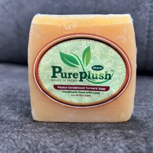 Papaya Sandalwood Turmeric soap