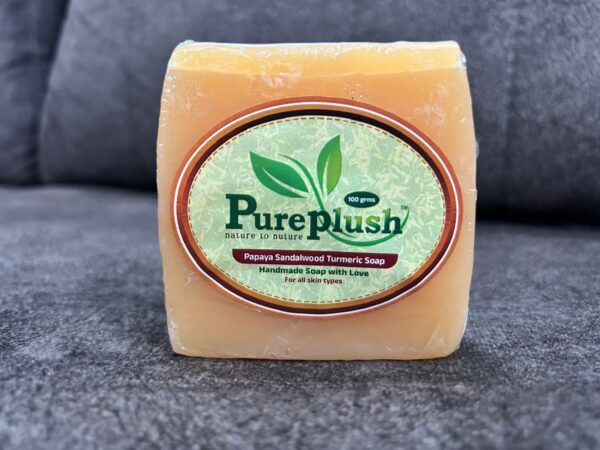 Papaya Sandalwood Turmeric soap